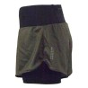 Short féminin Sportful Cardio Training W Shorts olive-noir
